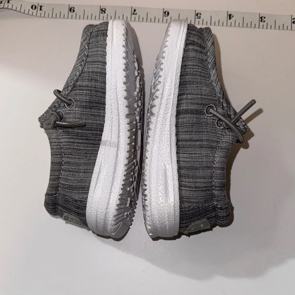 Hey Dude Kids Charcoal Moccasins